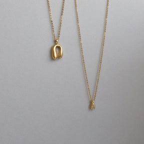 【moment】arch necklace