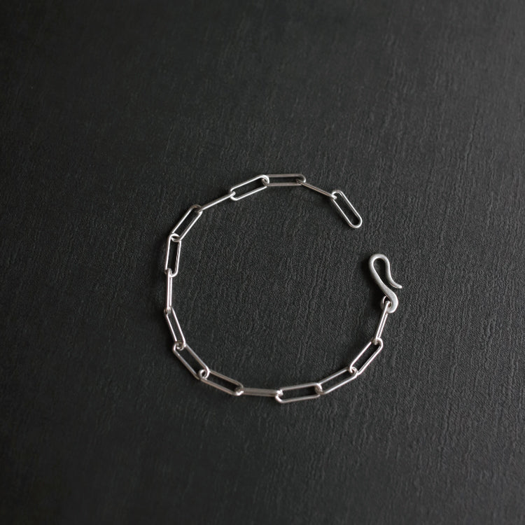 【PRE RELEASE】rect  chain bracelet SV -S-