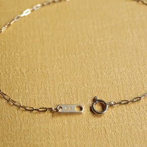 K18 gleam chain bracelet