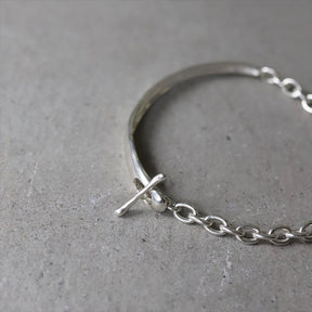 cuff chain bracelet