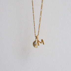 【NEW ITEM】Drawing alphabet charm GD