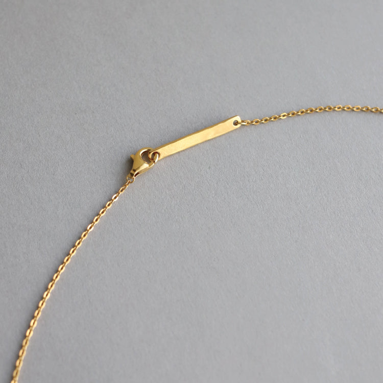 【PRE RELEASE】flat cable chain necklace GD 50cm