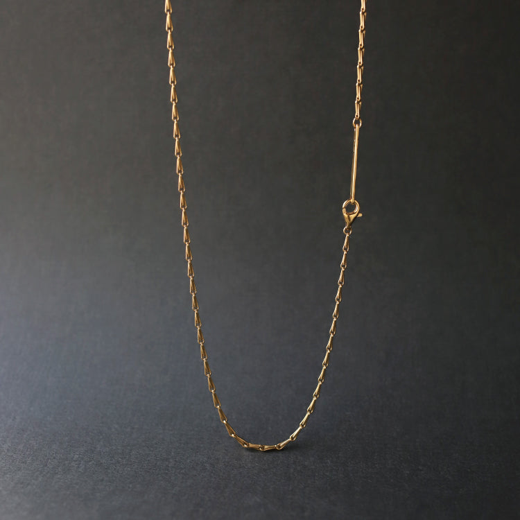 【PRE RELEASE】barley corn chain necklace GD 50cm