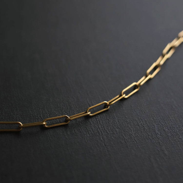 【PRE RELEASE】rect  chain necklace GD