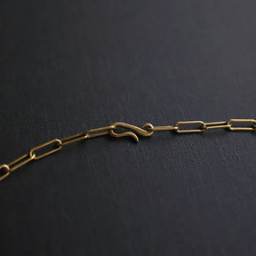 【PRE RELEASE】rect  chain necklace GD