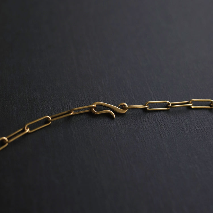 【PRE RELEASE】rect  chain necklace GD