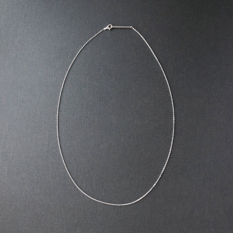 【PRE RELEASE】flat cable chain necklace SV 50cm