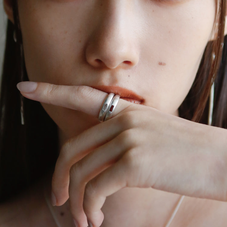 【Recall coming soon…】dear ring SV (white quartz)