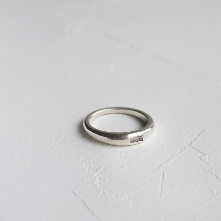 【Recall coming soon…】dear ring SV (white quartz)